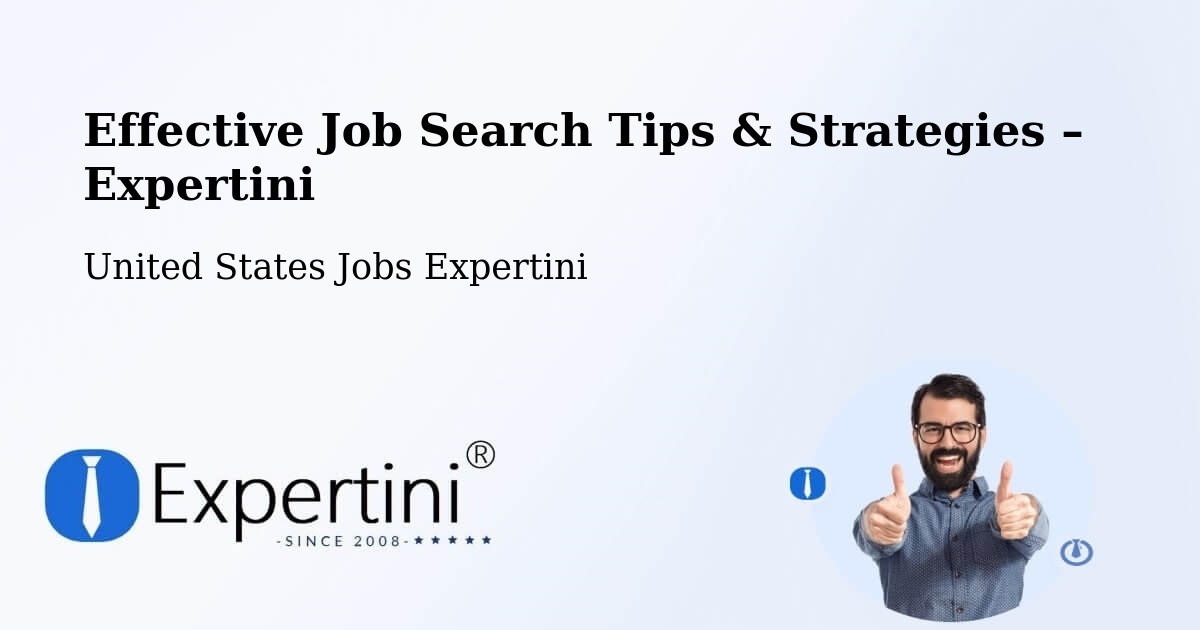 Job Search Tips & Strategies for Job Seekers – Struthers - Struthers, United States Jobs Expertini